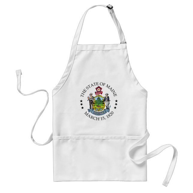 Maine sign standard apron (Front)
