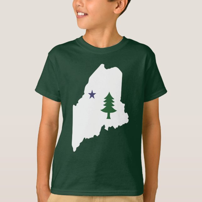 Maine State T-Shirt (Front)