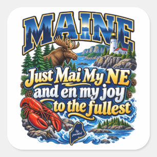 Maine sticker