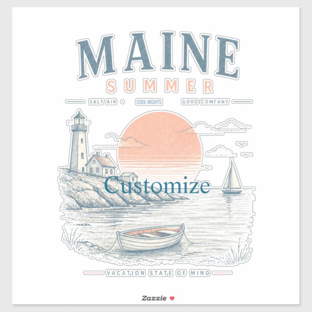 Maine  Summer Fun Thunder_Cove (Sheet)
