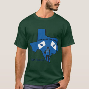 Maine to Maverick Flagg Basketball T-Shirt