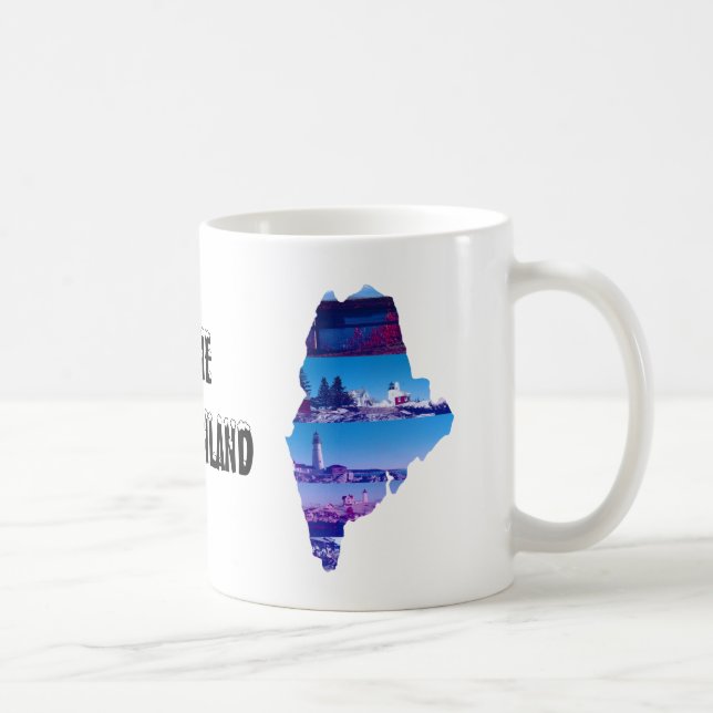 MAINE VACATIONLAND COFFEE MUG (Right)
