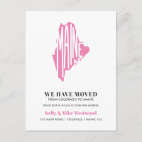 MAINE We've moved New address New Home