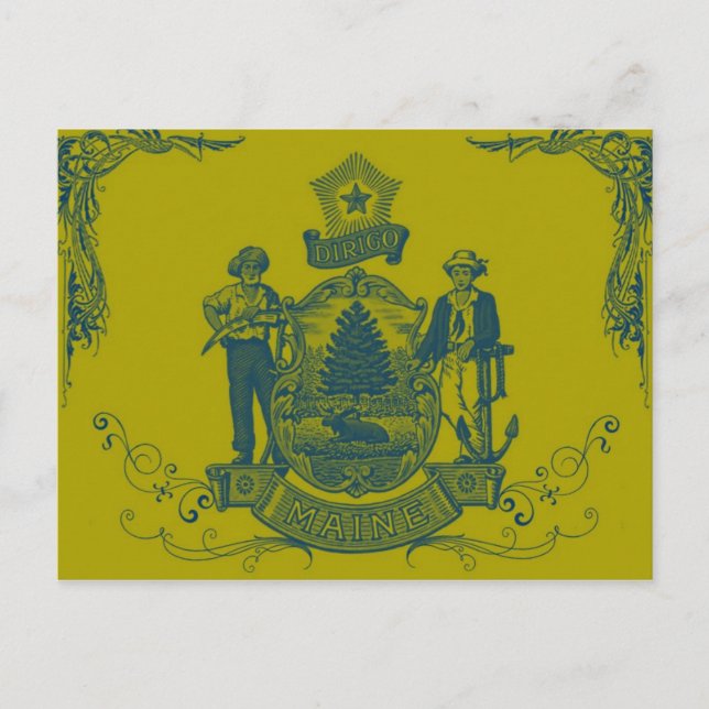 mainedirigo postcard (Front)