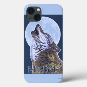 MaineHowling Wolf iPhone 13 Case
