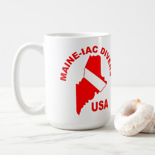 Maineiac Divers Classic Logo 15oz Mug