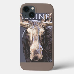 MaineMoose Up Close iPhone 13 Case