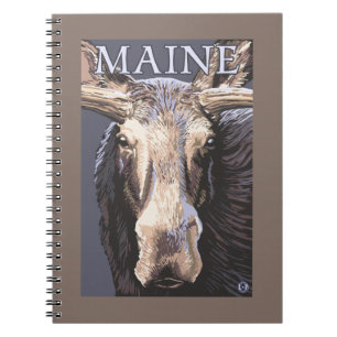 MaineMoose Up Close Notebook