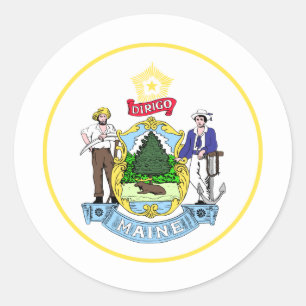 Mainer Seal, Seal of Maine Sticker