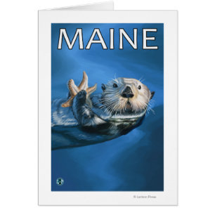MaineSea Otter Scene