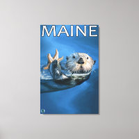 MaineSea Otter Scene
