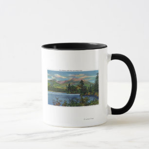 MaineView of Mount Katahdin and Daicey Pond Mug