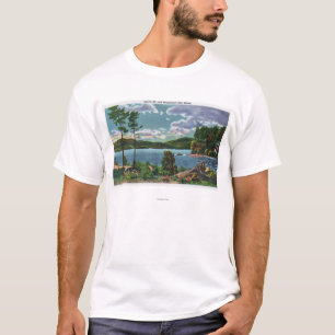 MaineView of Squaw Mountain and Moosehead Lake T-Shirt