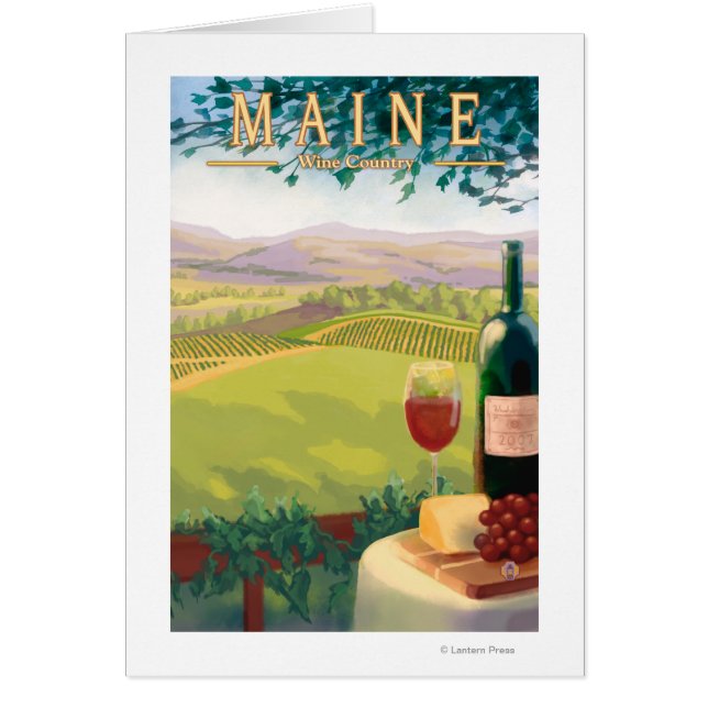 MaineWine Country Scene (Front)