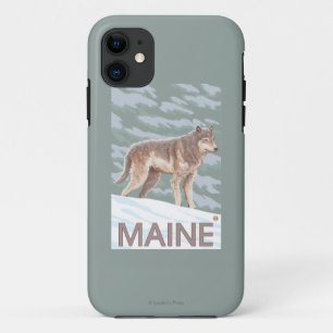 MaineWolf Scene iPhone 11 Case