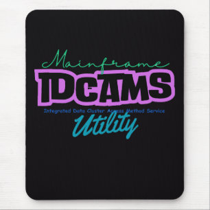 Mainframe Computers with IDCAMS Utility Mouse Pad