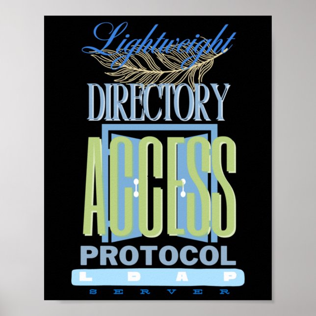 Mainframe Lightweight Directory Access Protocol Ld Poster (Front)