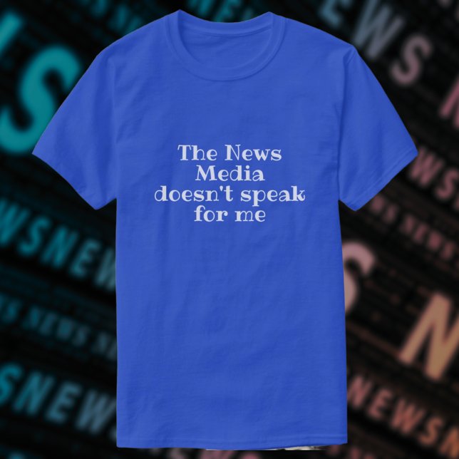 Mainstream News Media Bias T-Shirt (Creator Uploaded)