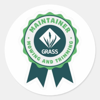 Maintainer Milestone Sticker - Mowing and Trimming