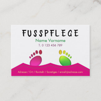 maintenance business card