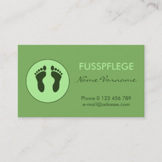 maintenance business card