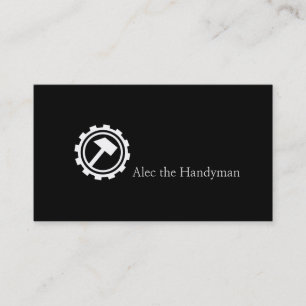 Maintenance, Construction, Handyman Business Card