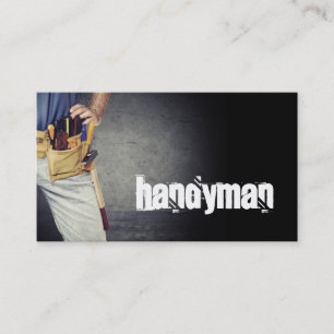 Maintenance, Handyman Business Card