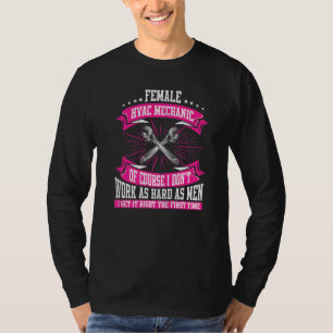 Maintenance Technician Hvac Technician Mechanic H T-Shirt
