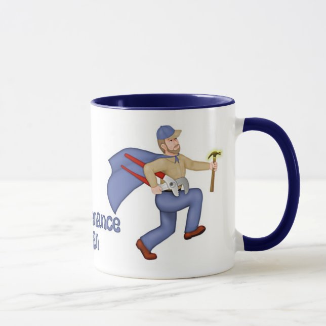 MaintenanceManLgCup Mug (Right)