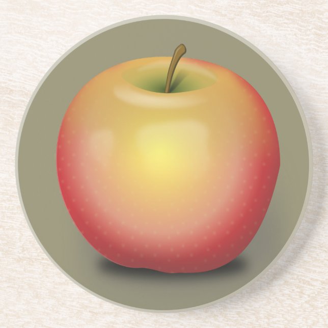 Maintosh Apple Coaster (Front)