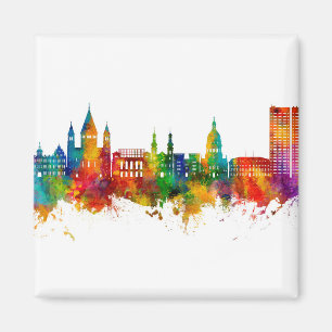 Mainz Germany Skyline Magnet