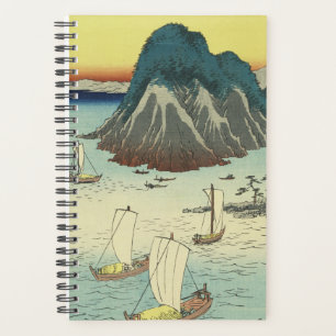 Maisaka, Japan: Vintage Japanese Woodblock Art Planner