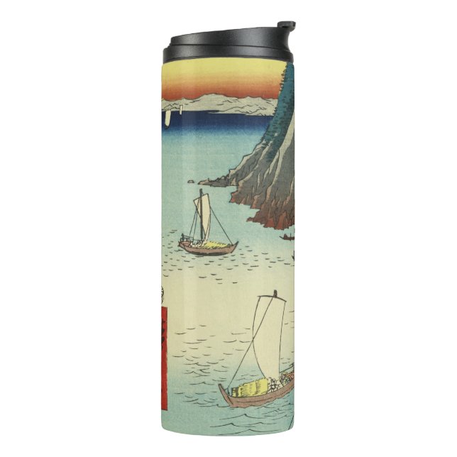 Maisaka, Japan: Vintage Woodblock Print Thermal Tumbler (Rotated Left)