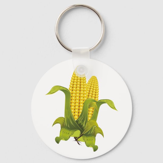 Maiskolben corn cobs key ring (Front)