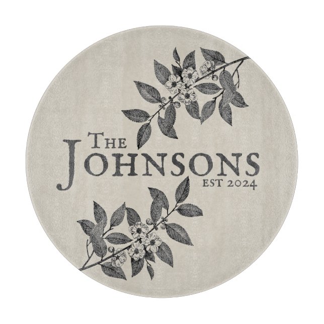 Maison Noir Cutting Board (Front)