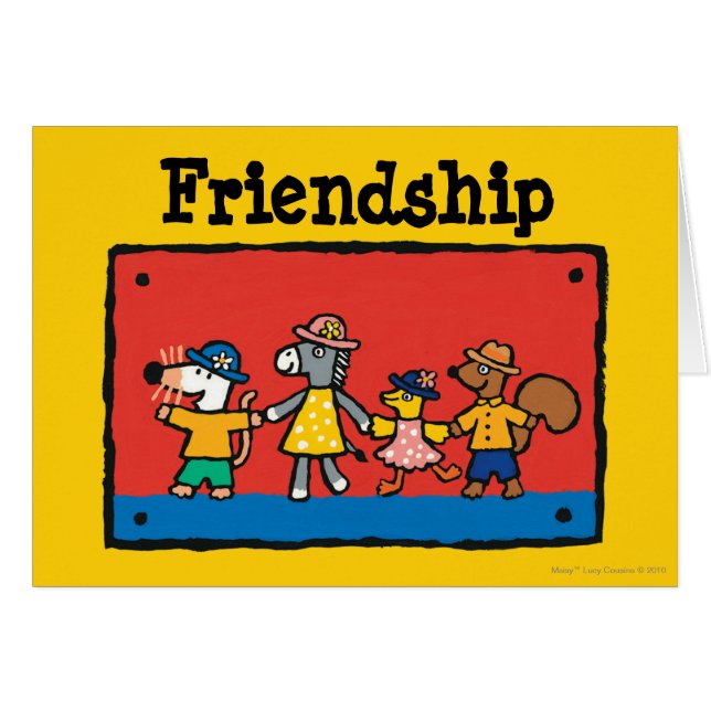 Maisy and Best Friends Hold Hands (Front Horizontal)