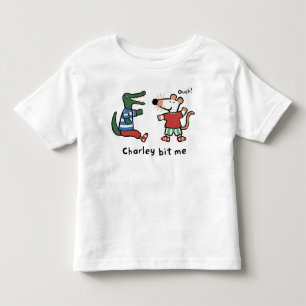 Maisy and Charley Bit Me  Toddler T-Shirt