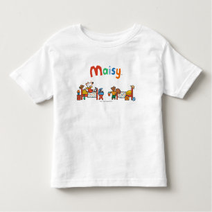 Maisy and Cyril Go on Vacation Scene Toddler T-Shirt