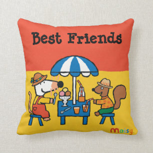 Maisy and Cyril Snacktime at the Beach Cushion