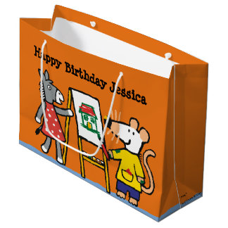 Maisy and Dotty Paint at Preschool Large Gift Bag
