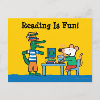 Maisy and Friends Enjoy the Library Postcard