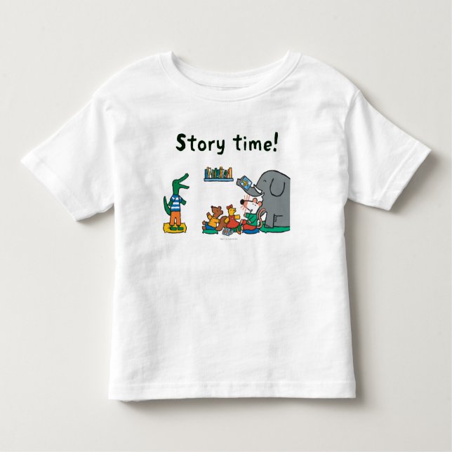 Maisy and Friends Laugh at Story Time Toddler T-Shirt (Front)