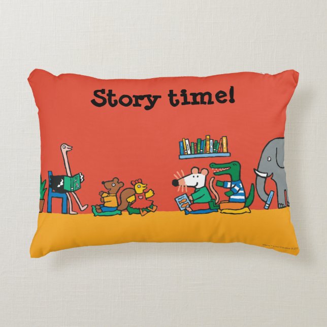 Maisy and Friends Read Together Decorative Cushion (Front)