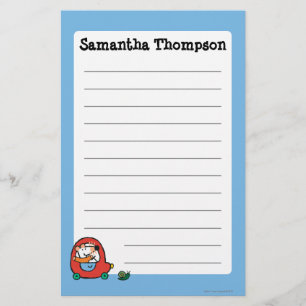 Maisy Drives a Cute Red Car Stationery