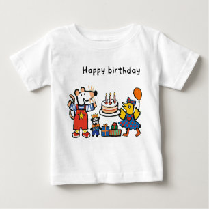 Maisy Personalised Birthday Baby T-Shirt