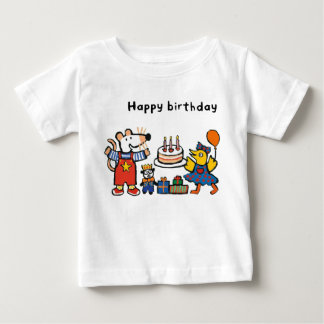 Maisy Personalised Birthday Baby T-Shirt