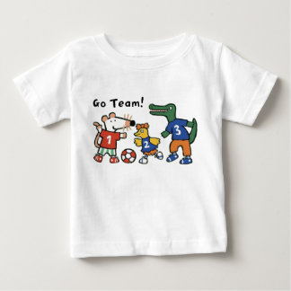 Maisy Plays Soccer, Go Team! Baby T-Shirt
