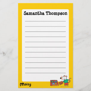 Maisy with Library Books Stationery