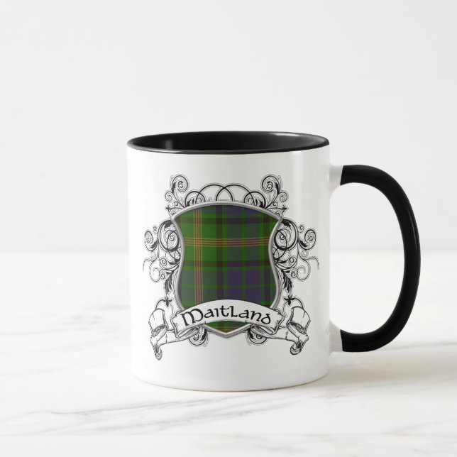 Maitland Tartan Shield Mug (Right)