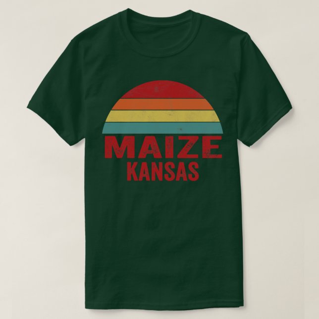 Maize Kansas T-Shirt (Design Front)